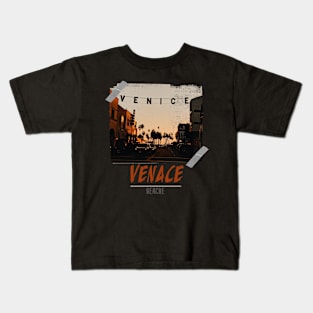 venace beach tape photography Kids T-Shirt